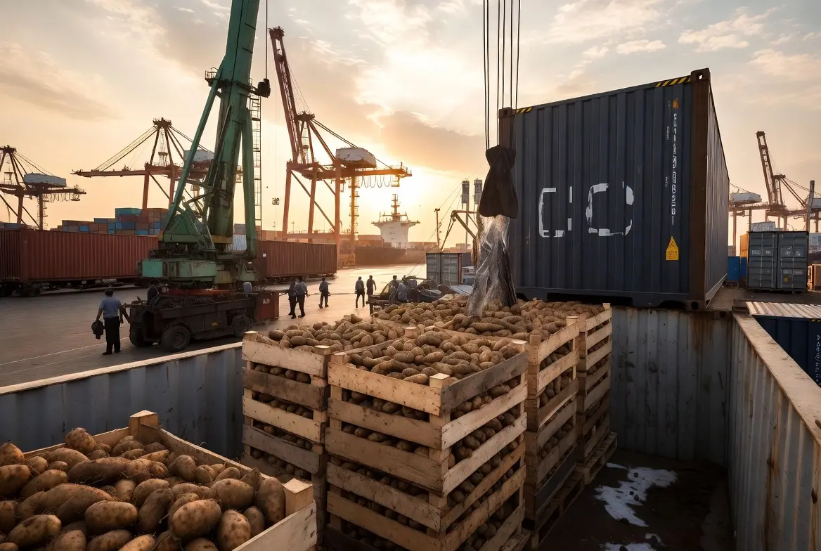 Bangladesh Makes History: First-Ever Potato Export to Benin, Africa