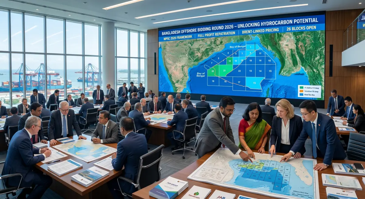 Bangladesh Offshore Bidding Round 2026: Petrobangla Invites International Oil Companies