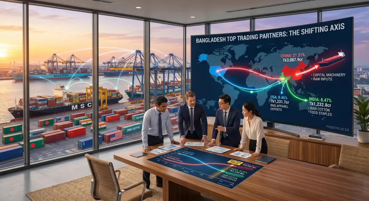 Shift in Global Trade: India Surpasses US as Bangladesh’s 2nd-Largest Trading Partner