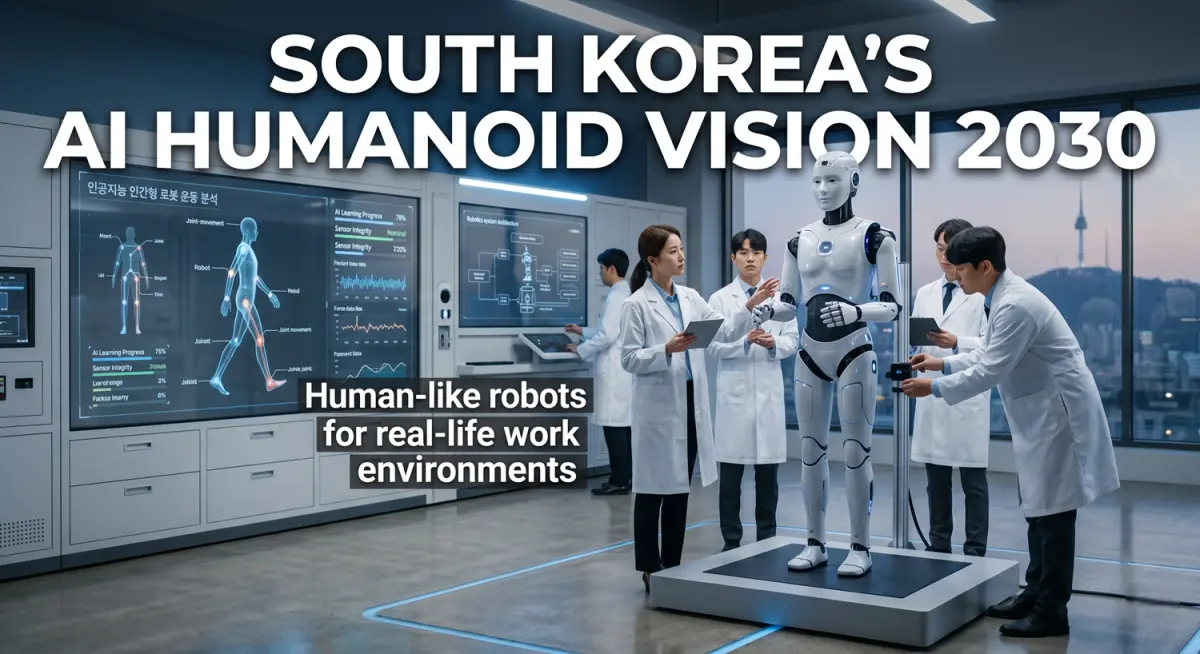 South Korea Plans to Develop a Human-Like AI Humanoid by 2030